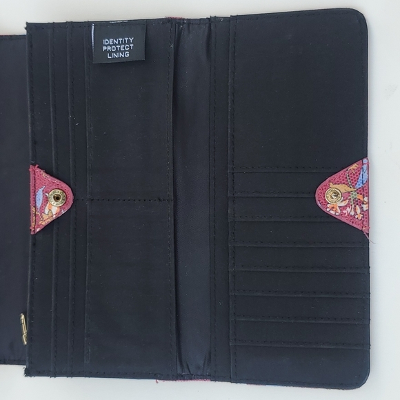 Tahari foral wallet royal flush - Picture 8 of 15